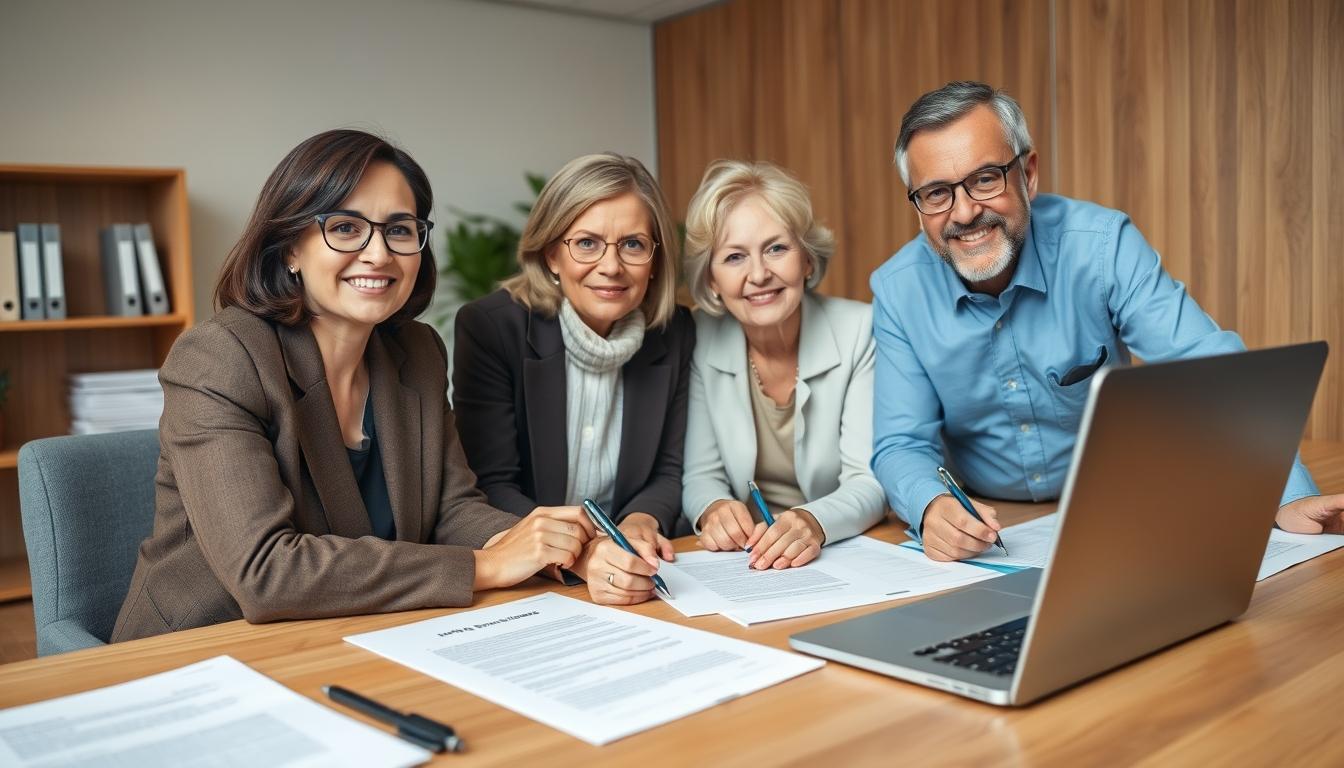 Property transfer support and coordination